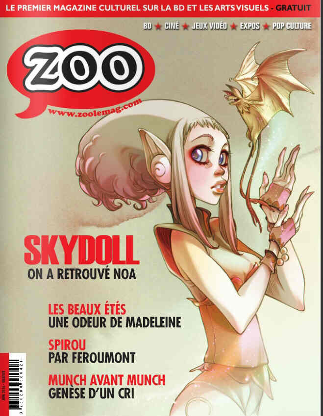 ZOO (2000s) magazine side cover June 2016