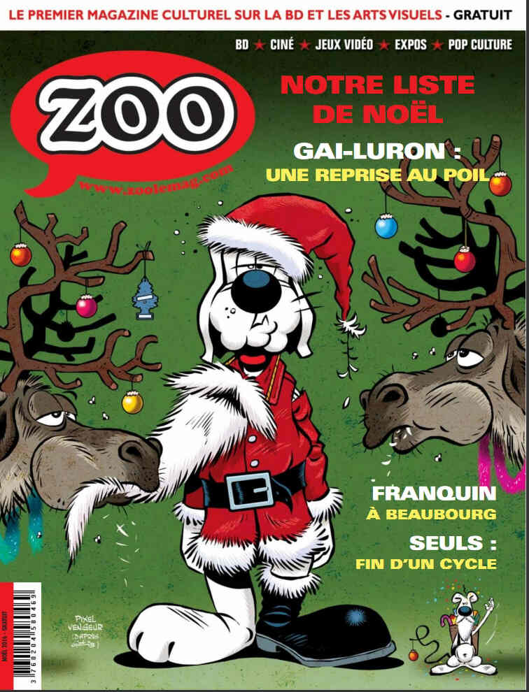 ZOO (2000s) magazine side cover December 2016