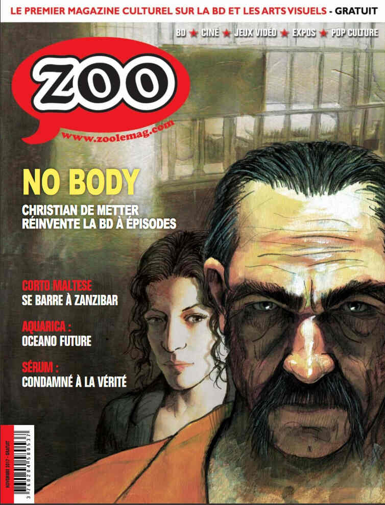 ZOO (2000s) magazine side cover  November 2017