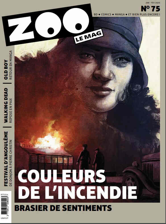 ZOO (2000s) magazine side cover Issue 75  January/February 2020