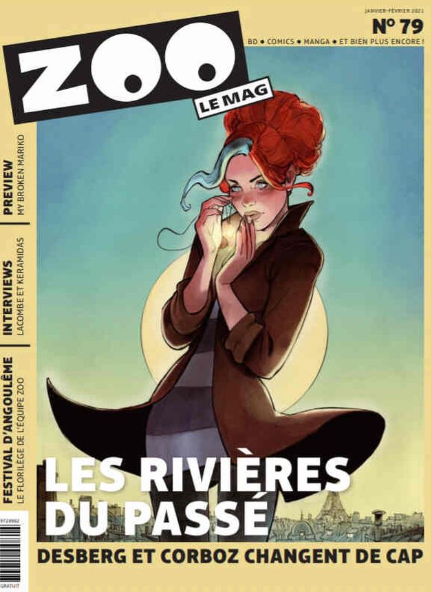 ZOO (2000s) magazine side cover Issue 79  January/February 2021