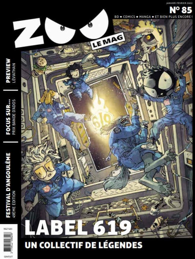 ZOO (2000s) magazine side cover Issue 85  January/February 2022