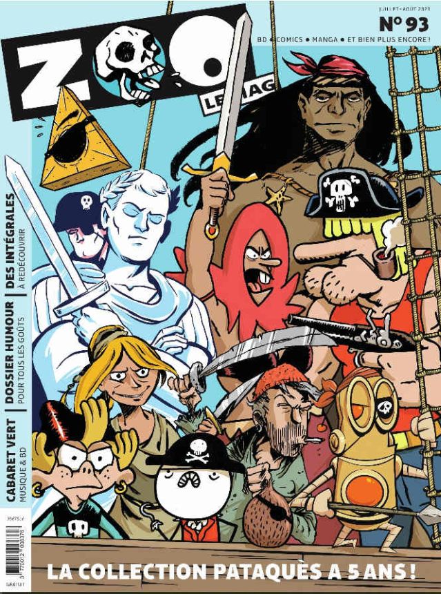 ZOO (2000s) magazine side cover Issue 93  July/August 2023