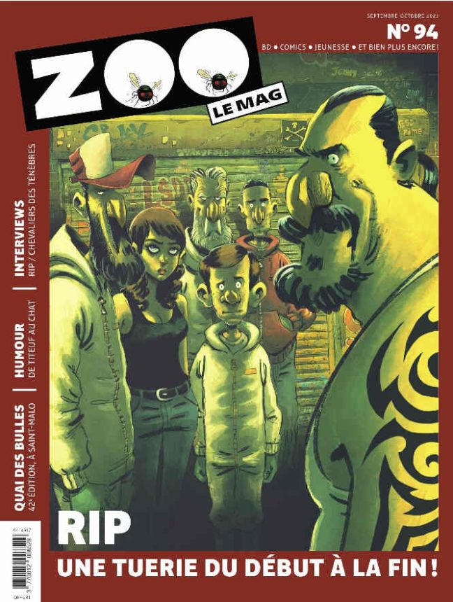 ZOO (2000s) magazine side cover Issue 94  September/October 2023
