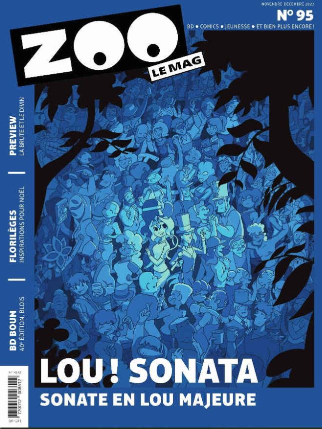 ZOO (2000s) magazine side cover Issue 95  November/December 2023