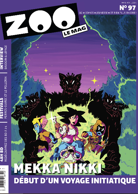 ZOO (2000s) magazine side cover Issue 97  February/March 2024