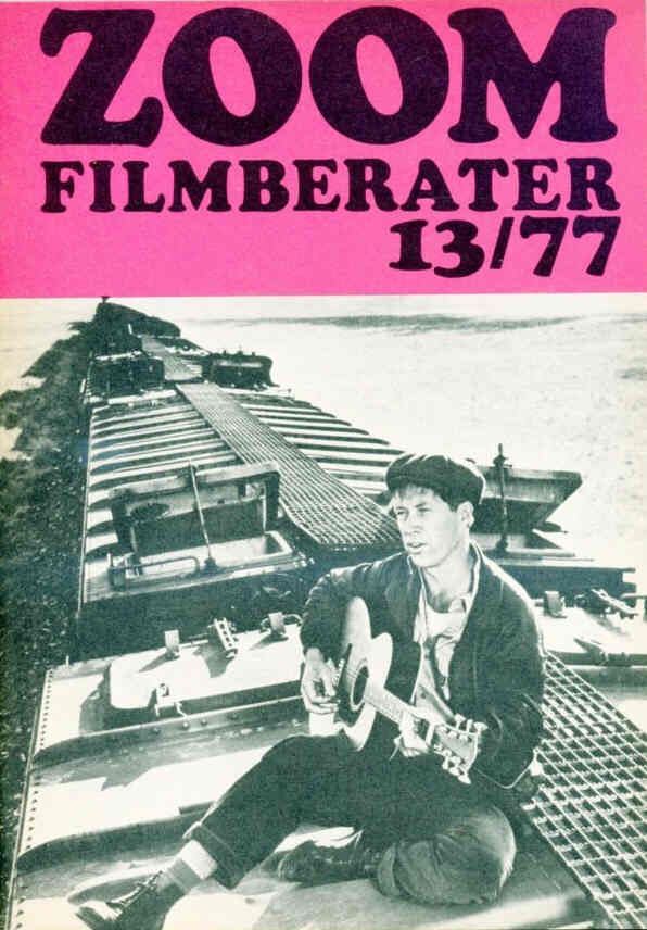 ZOOM FILMBERATER magazine side cover Issue 13   1977