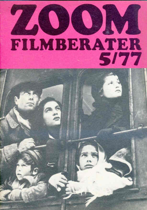ZOOM FILMBERATER magazine side cover Issue 5   1977