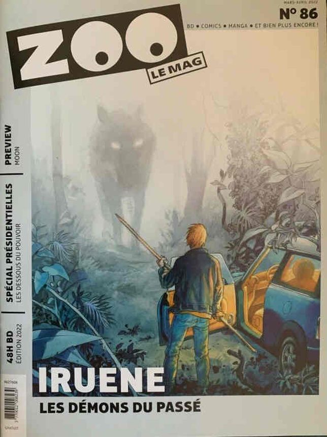 ZOO (2000s) magazine side cover Issue 86  March/April 2022