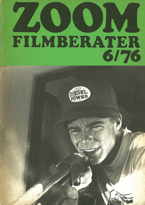 ZOOM (CH) magazine side cover Issue 6  1976