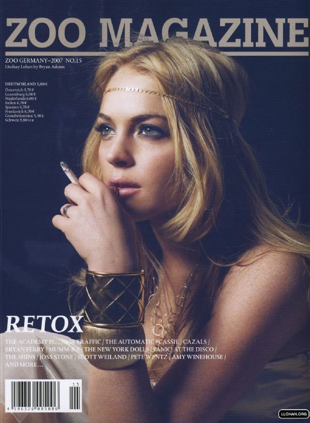 ZOO MAGAZINE GERMANY magazine side cover Issue 15   2007