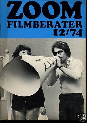 ZOOM (CH) magazine side cover Issue 12  1974