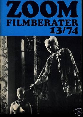 ZOOM (CH) magazine side cover Issue 13  1974