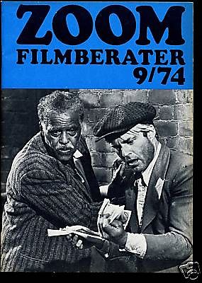 ZOOM (CH) magazine side cover Issue 9  1974