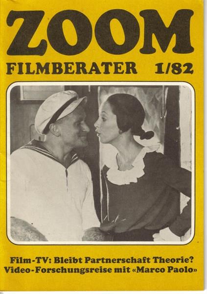 ZOOM (CH) magazine side cover Issue 1  1982