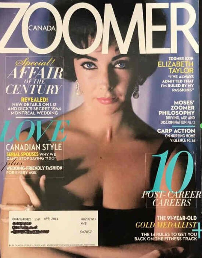 ZOOMER magazine side cover  June 2013