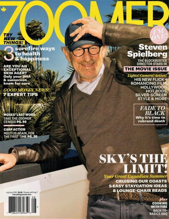 ZOOMER magazine side cover  July/August 2016