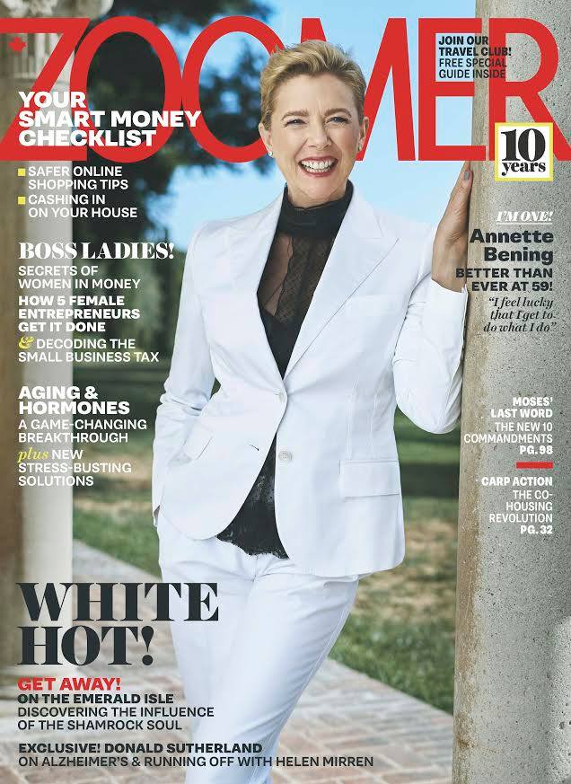 ZOOMER magazine side cover  March 2018