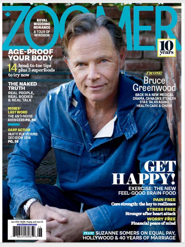 ZOOMER magazine cover  June 2018