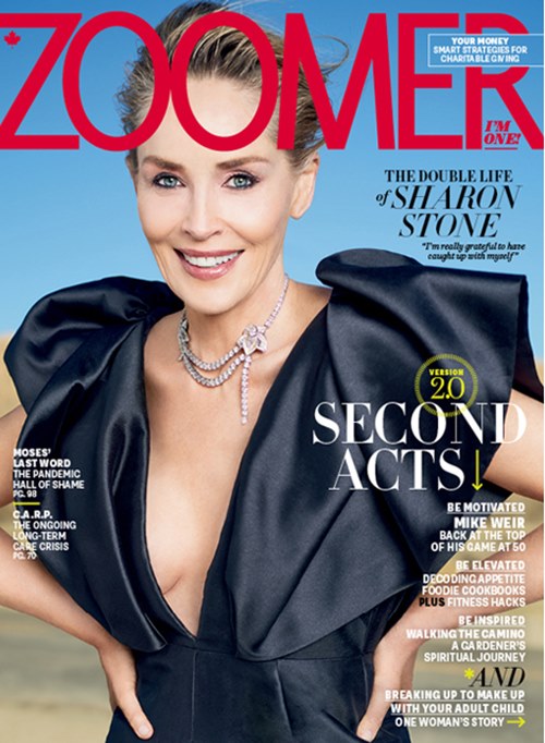 ZOOMER magazine side cover  April/May 2021