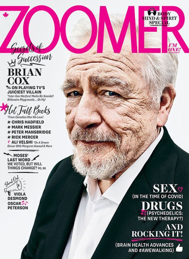 ZOOMER magazine side cover  October/November 2021