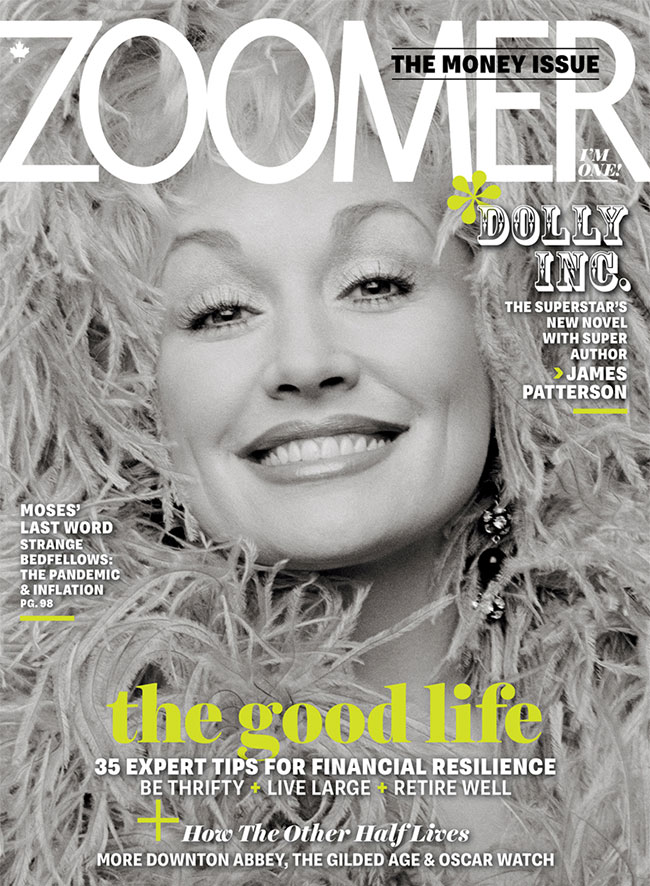 ZOOMER magazine side cover  February/March 2022
