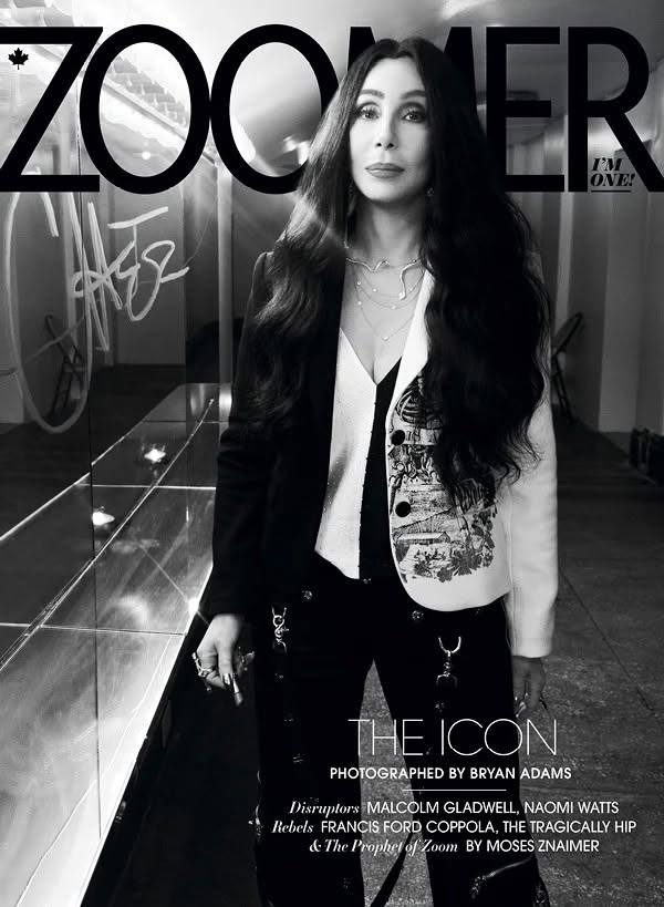 ZOOMER magazine side cover  October/November 2024