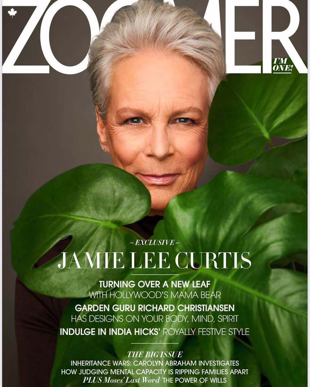 ZOOMER magazine side cover  December 2024