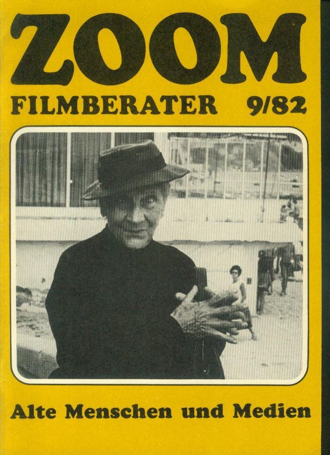 ZOOM FILMBERATER magazine side cover Issue 9  May 1982