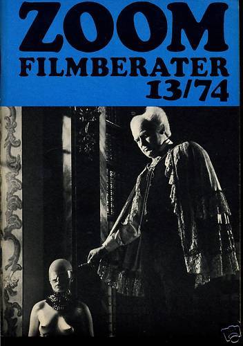 ZOOM FILMBERATER magazine side cover Issue 13   1974
