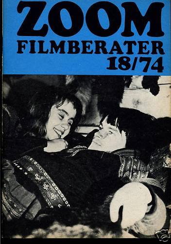 ZOOM FILMBERATER magazine side cover Issue 18   1974