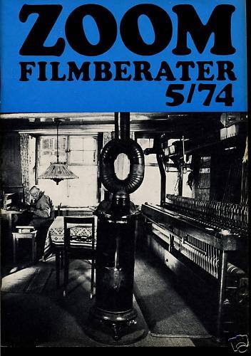 ZOOM FILMBERATER magazine side cover Issue 5   1974