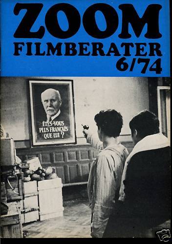 ZOOM FILMBERATER magazine side cover Issue 6   1974