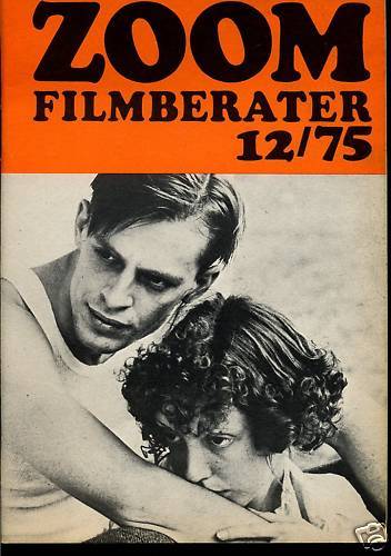 ZOOM FILMBERATER magazine side cover Issue 12   1975