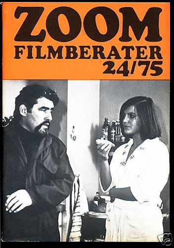 ZOOM FILMBERATER magazine side cover Issue 24   1975