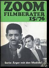 ZOOM FILMBERATER magazine side cover Issue 15   1976
