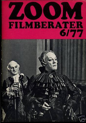 ZOOM FILMBERATER magazine side cover Issue 6   1977