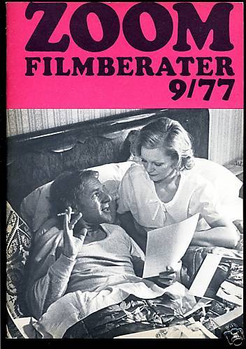 ZOOM FILMBERATER magazine side cover Issue 9   1977