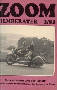 ZOOM FILMBERATER magazine side cover Issue 2   1981