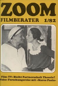 ZOOM FILMBERATER magazine side cover Issue 1   1982