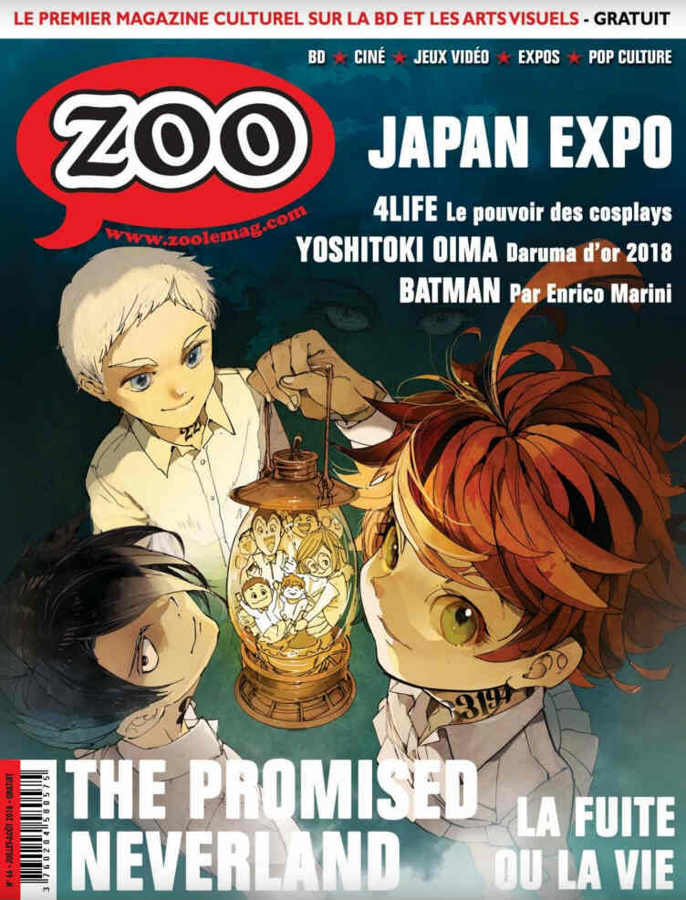 ZOO (2000s) magazine side cover Issue 66  July/August 2018