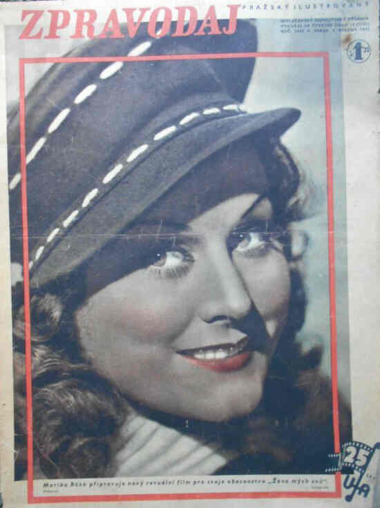 ZPRAVODAJ magazine side cover Issue 10   1943