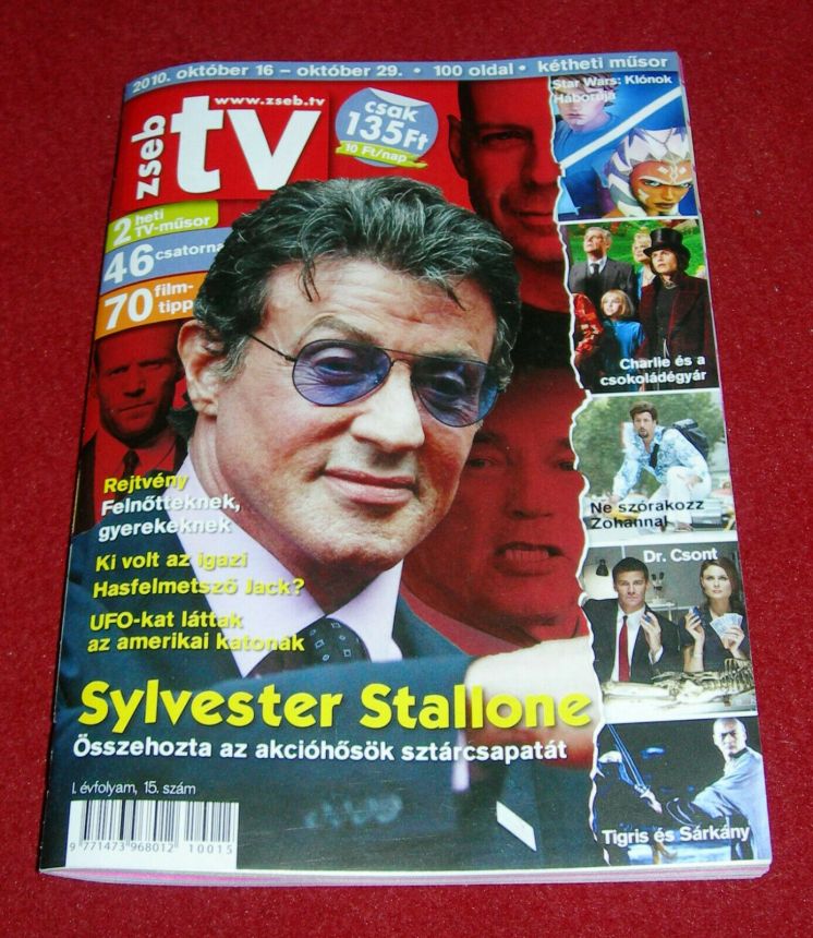 ZSEB TV magazine side cover  October 2010