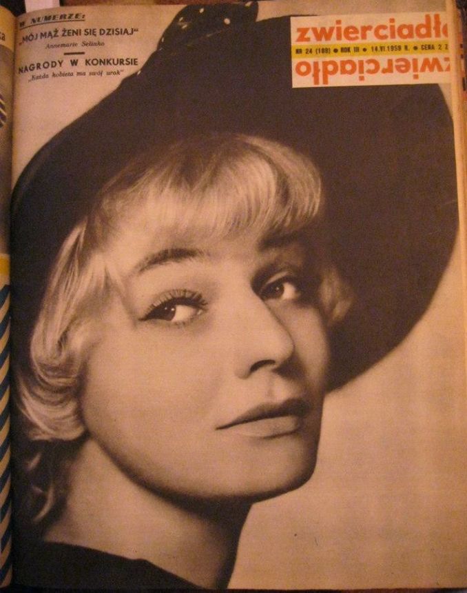 ZWIERCIADLO magazine side cover 14 June 1959