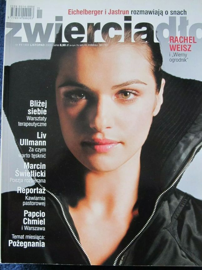 ZWIERCIADLO magazine side cover  November 2005