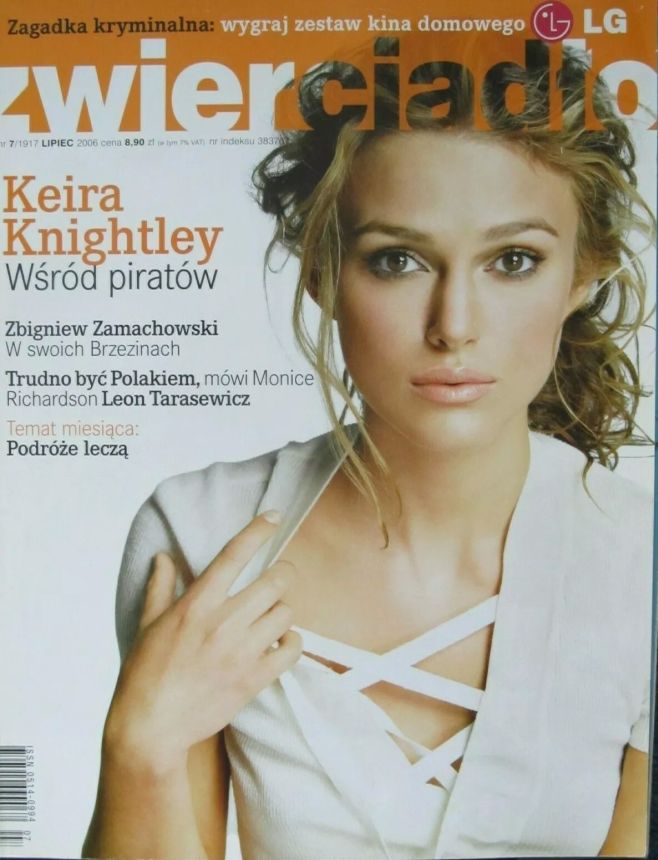 ZWIERCIADLO magazine side cover  July 2006