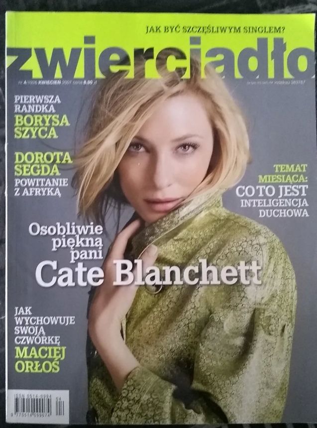 ZWIERCIADLO magazine side cover  April 2007
