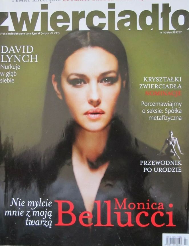 ZWIERCIADLO magazine side cover  April 2010