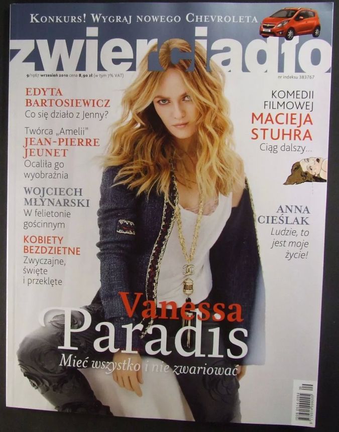 ZWIERCIADLO magazine side cover  September 2010