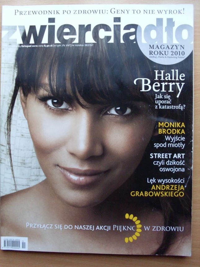 ZWIERCIADLO magazine side cover  November 2010